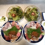 Kaisen Wakan Ryouri Ofuku - 海鮮丼