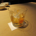 銀座うち山 - 梅酒ロック　 完熟紀州南高梅（和歌山） 900円+Tax  ×2