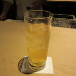 銀座うち山 - 山崎ハイボール　1800円+Tax