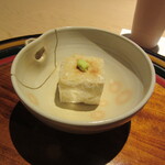 銀座うち山 - 焼きゴマ豆腐