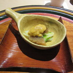 銀座うち山 - うるい＆雲丹＆子持ち昆布