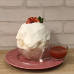 天然氷のかき氷 ひめじ官兵衛堂 - 