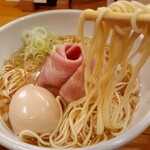 まほろば - 煮干ラーメン￥800＋味玉￥100