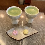 うおがし銘茶 銀座店 茶・銀座 - メルマガ登録のサービスのお抹茶