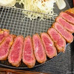 牛かつ専門店 うし寅 - 2019年8月　色はいいんやけどな～