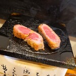 牛かつ専門店 うし寅 - 2019年8月　ほとんど焼肉やね