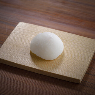 Another specialty “walnut mochi”