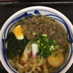 Kameya - 『肉ごぼう天うどん   600円なり』