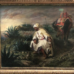 割烹 白鷹 - ドラクロワ：墓地のアラブ人