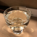 割烹 白鷹 - 日本酒のグラス