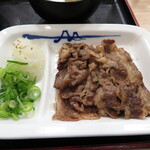 Matsuya - 牛焼肉定食 アップ