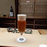 生ビールで乾杯