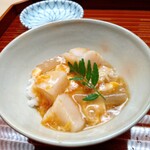 木山 - 帆立玉子とじご飯