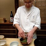 木山 - 丁寧に点てていただけます。