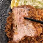 とんかつ檍 - 断面