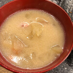 とんかつ檍 - 豚汁