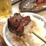 焼肉 こじま - 上ハラミオンザライス