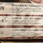 焼肉 こじま - メニュー