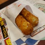 ロッテリア - チーズスティック(180円税)です。