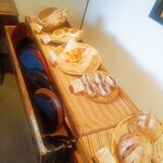石窯パン・和みカフェ ゆるり - あんバターサンド購入（笑）