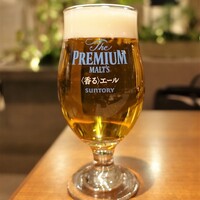 熱香森 - プレモル薫るエール生ビール　\500