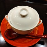 鮨 おおが - すっぽんの茶碗蒸し