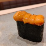 鮨 おおが - 北海道のバフンウニ