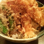 天ぷら つな八 - ランチ天丼