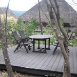 森の時間 - ガーデンのテーブル席