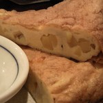 金町製麺 - '12/04/11 三重県産 ジャコとインカの目覚めのオムレツ（380円）