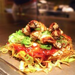 ヒロキ - 麺入りお好み焼き・カキ(1600円)10月～3月のみ