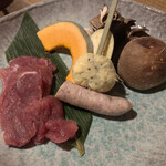 鶴の湯別館 山の宿 - 炙り物