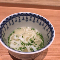 肉屋 田中 - のれそれ素麺？