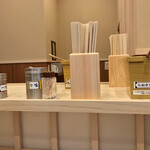 そばの神田 東一屋 - コンディメンツ。