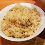 麺屋 六感堂 - チャコ飯 炊き込みご飯
