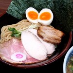 Jikaseimen Kumagai - 特製つけ麺(1,000円)、麺300g、のりトッピング(150円)