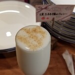 彼女のカレー - 焼き林檎のラッシー