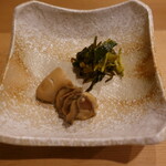 すし処 睦月 - 牡蠣と花わさび