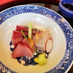 日本料理 錦茶房 - 長崎鮮魚盛り合わせ