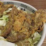 桂花ラーメン - 所謂　排骨は薄目のスライス