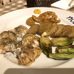 nobu’s - 焼き野菜盛り＆白子ムニエル