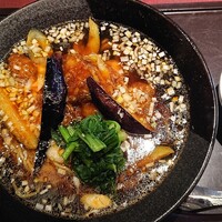 謝朋殿 仙台店 - カキとなすの四川風ラーメン(2020.02)