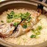 旬菜ダイニング 新 - のどぐろの炊き込みご飯