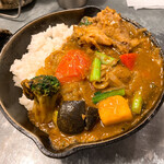 Yasaiwotaberukarekyampu - オリジナルソースのカレー1,040円