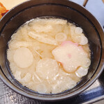すし屋 銀蔵 - お碗(味噌汁)