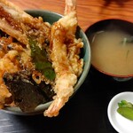 天ぷら酒場　大地 - 限定5食の天丼セット！