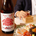 Robatayaki Resutoran Shikotsu - 日本酒「AKABU（あかぶ）」