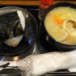 Onigiri No Arinko - サーモンチーズと豚汁のレギュラー