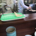 だるまの天ぷら定食 - 魚