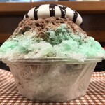 さくら氷菓店 - ミントチョコ&ホイップ